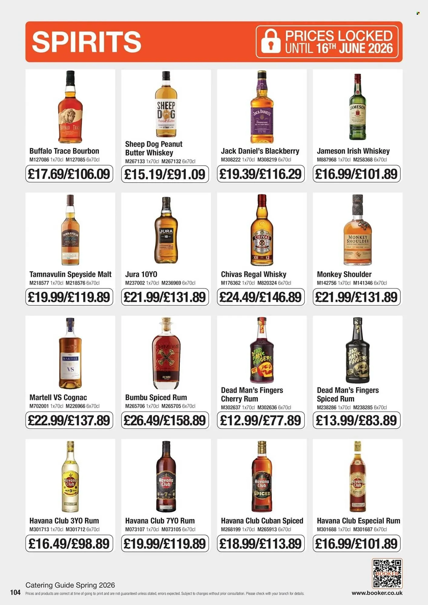 Booker Wholesale brochure from 4 March to 16 June 2026 - Catalogue Page 104