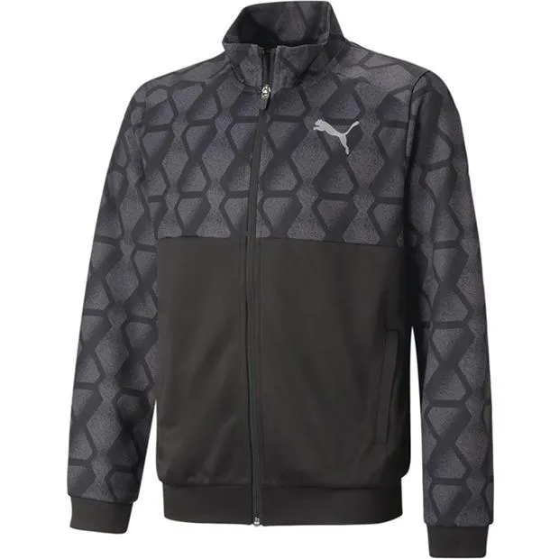 Polyester Zip Up Jacket Junior Boys