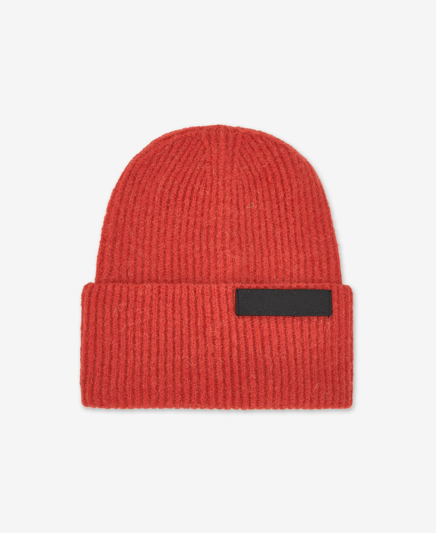 Ribbed beanie for women