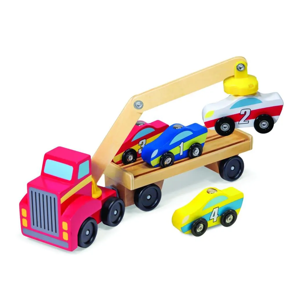 Melissa and Doug Magnetic Car Loader