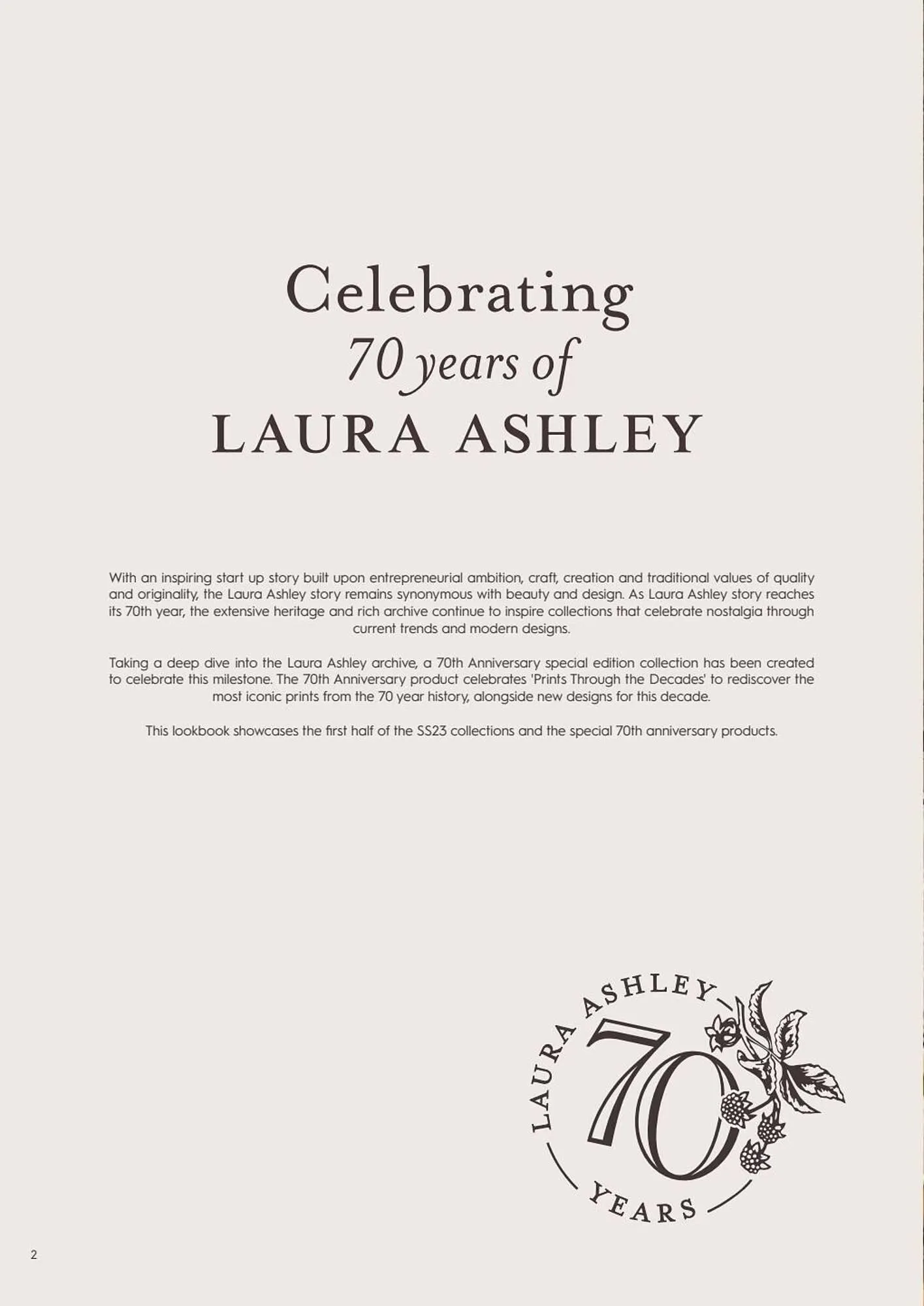 Laura Ashley leaflet from 28 April to 31 August 2023 - Catalogue Page 2