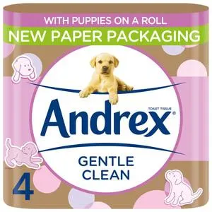 Andrex Gentle Clean 4 Rolls