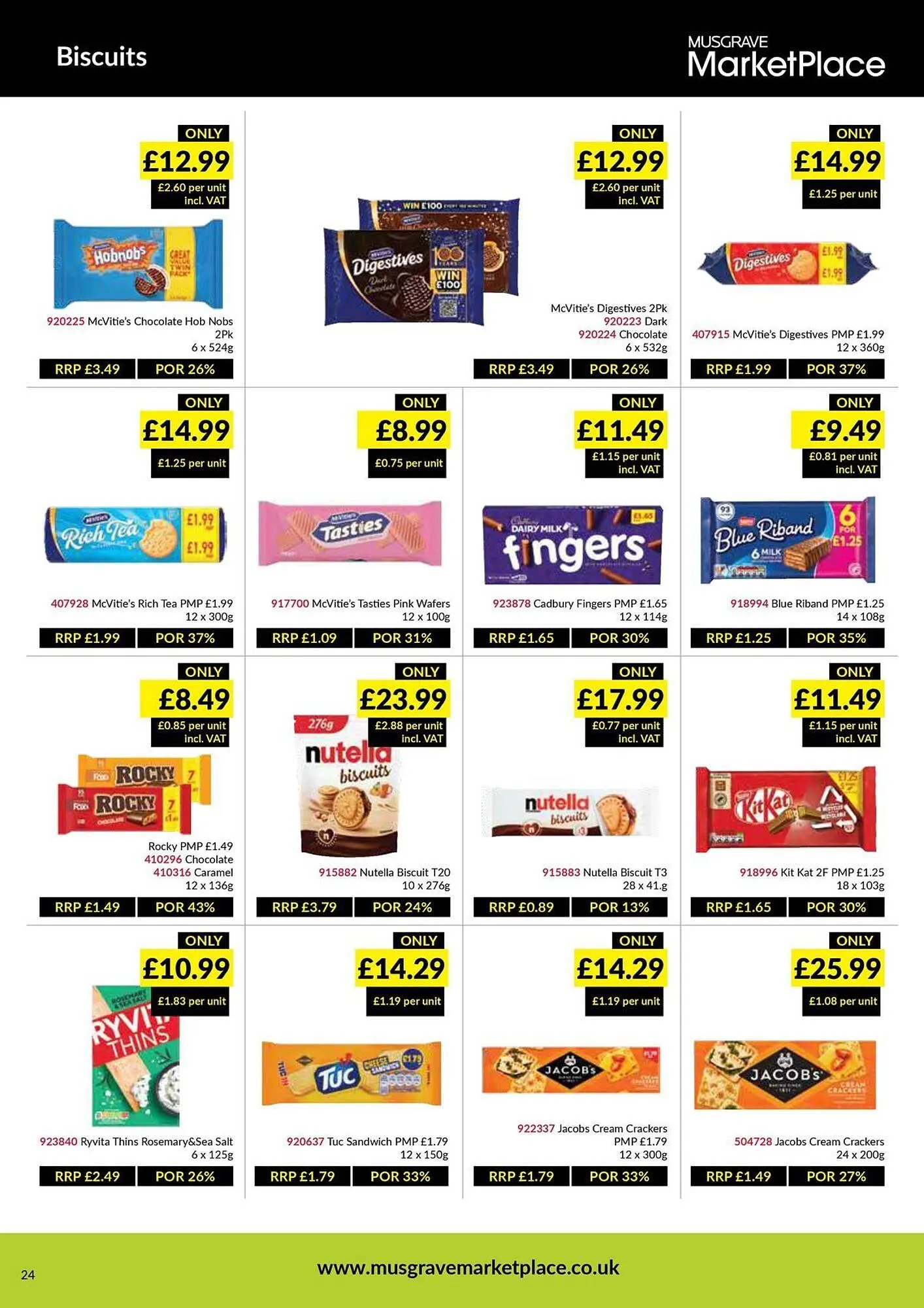 Musgrave MarketPlace leaflet from 12 May to 1 June 2025 - Catalogue Page 24