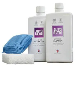 autoglym soft top clean & protect kit
