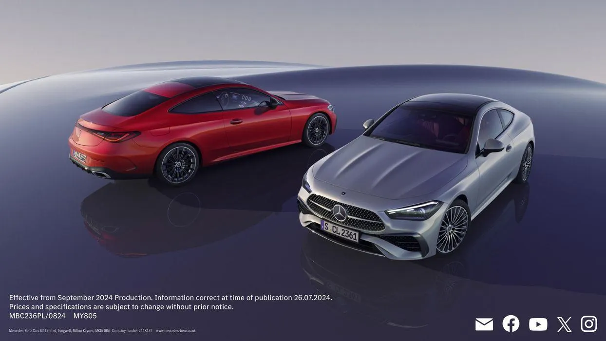 Mercedes Benz CLE Coupé from 22 August to 22 August 2025 - Catalogue Page 71