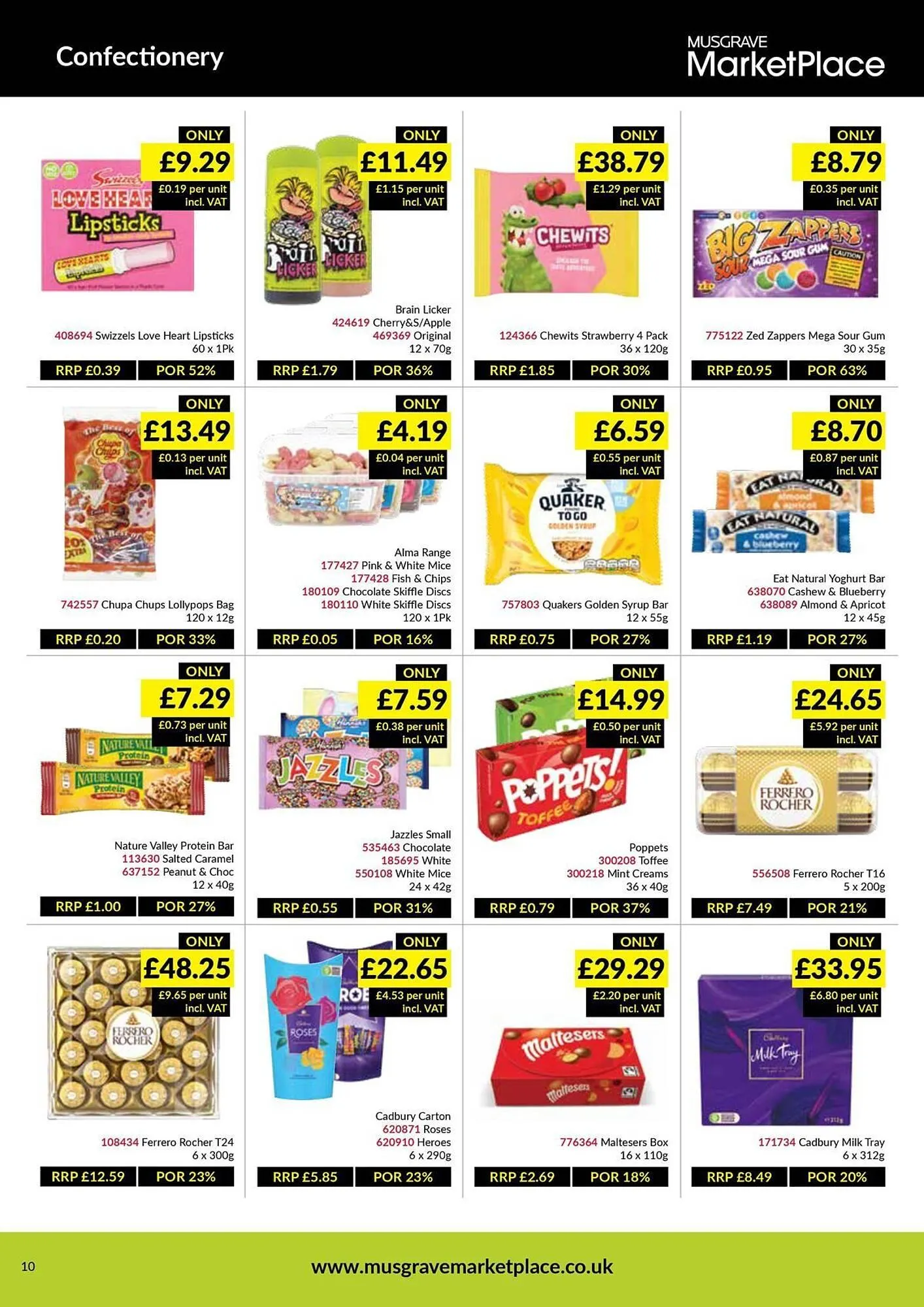 Musgrave MarketPlace leaflet from 26 January to 15 February 2026 - Catalogue Page 10