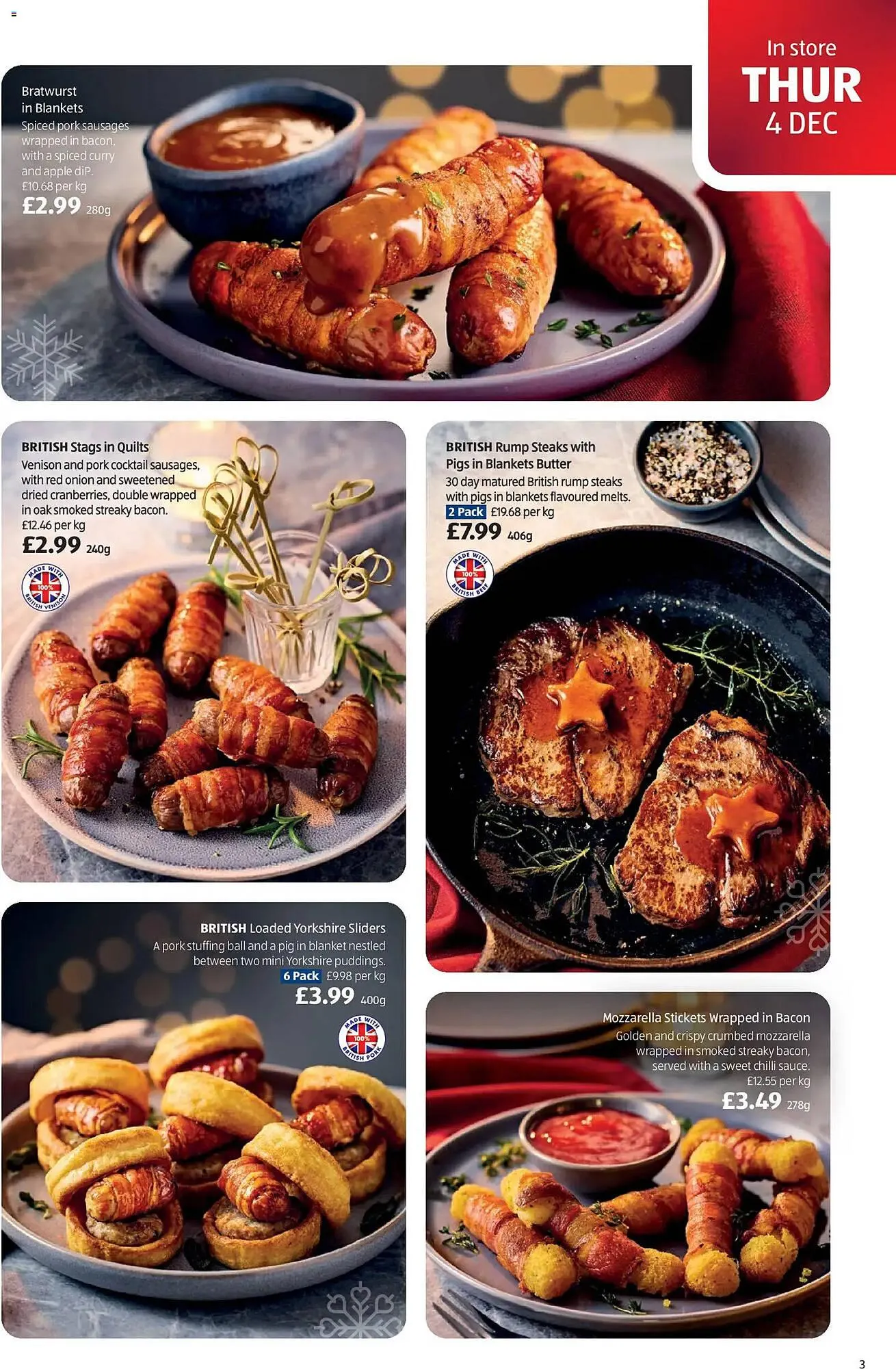 Aldi leaflet from 4 December to 8 December 2025 - Catalogue Page 3