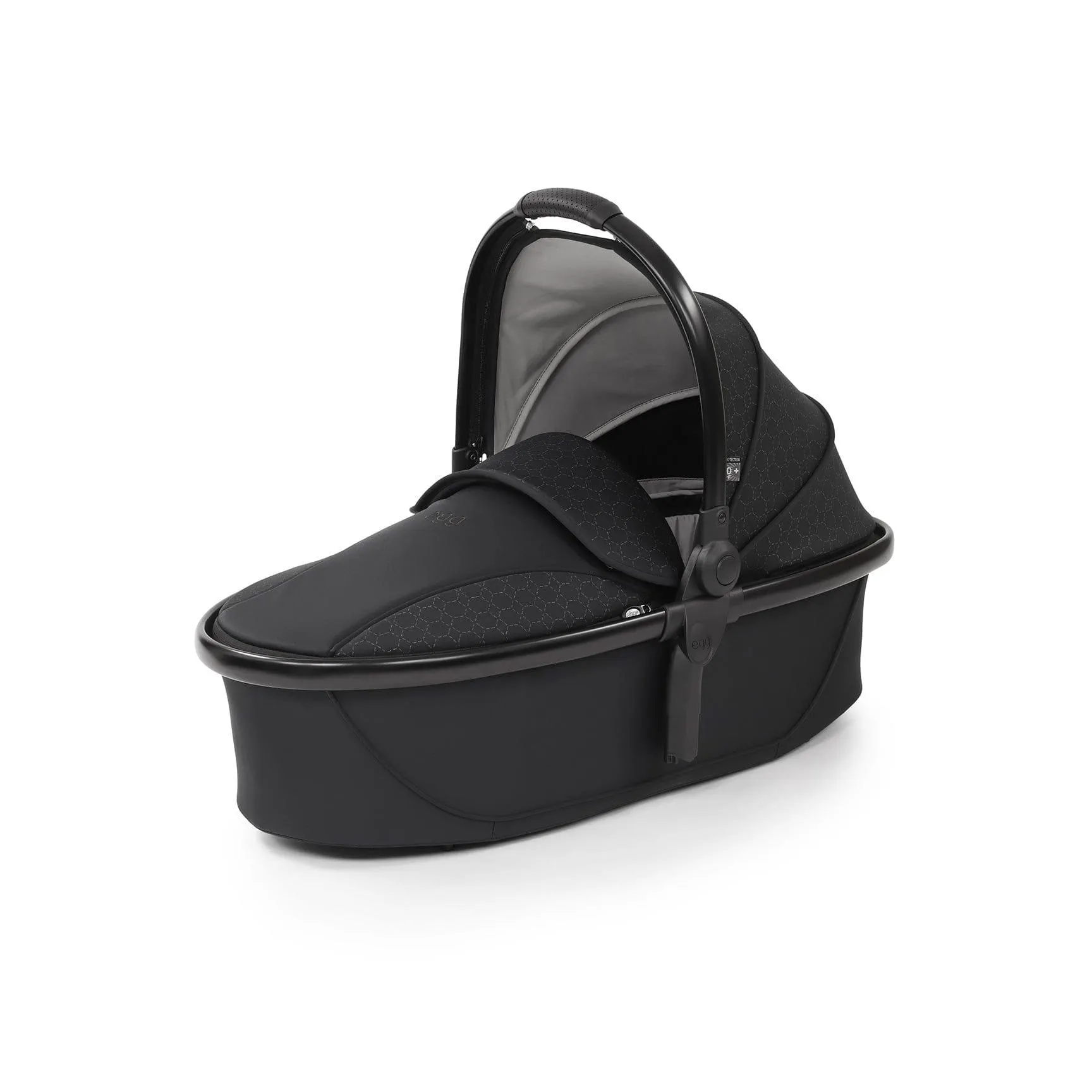 egg2 Carrycot Black Geo