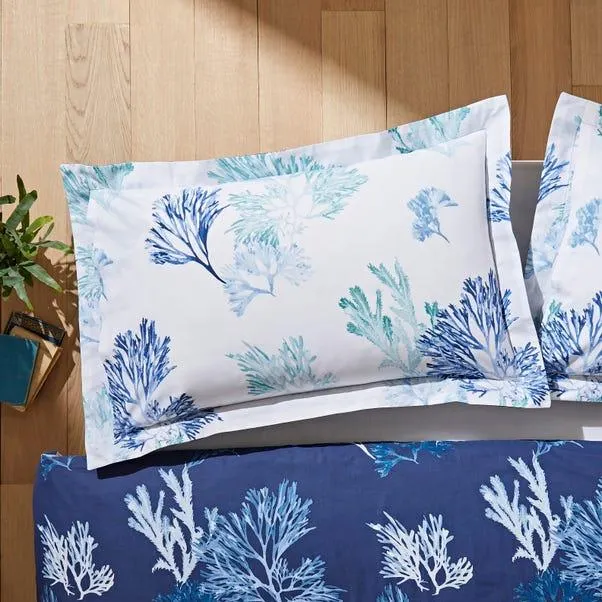 Shoreline Blue Oxford Pillowcase