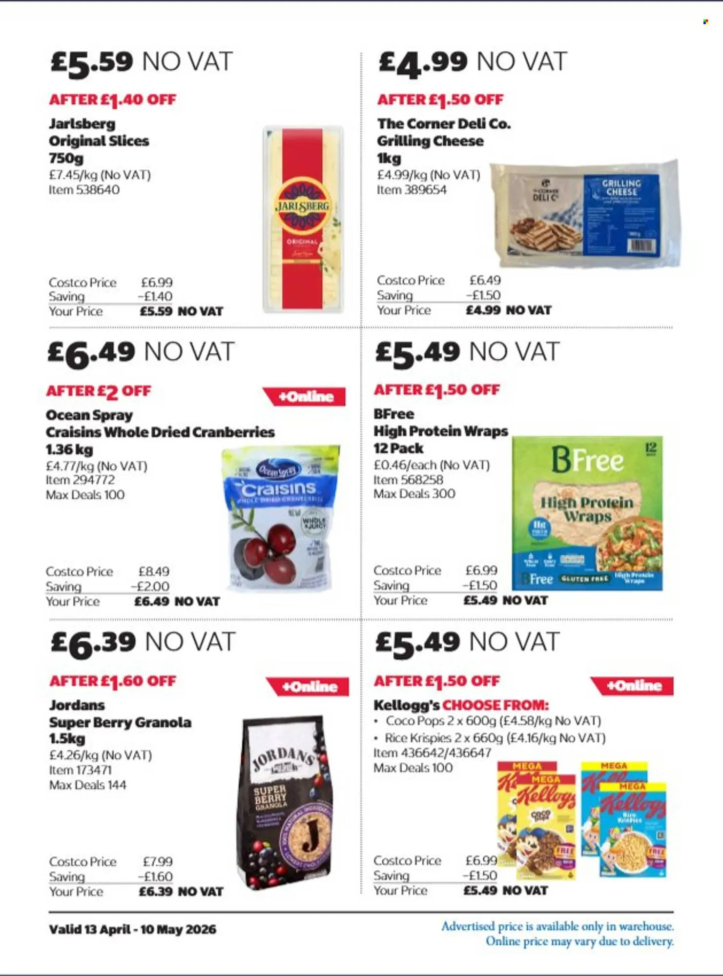 Costco leaflet from 13 April to 10 May 2026 - Catalogue Page 16