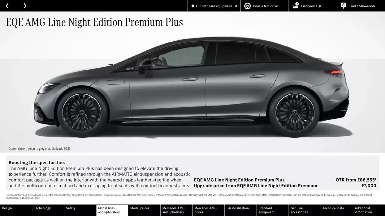 Mercedes Benz EQE Saloon from 10 October to 10 October 2025 - Catalogue Page 31