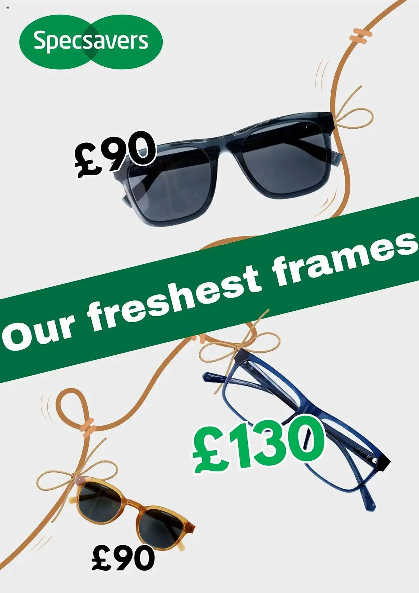 Specsavers leaflet from 8 April to 7 May 2025 - Catalogue Page 1