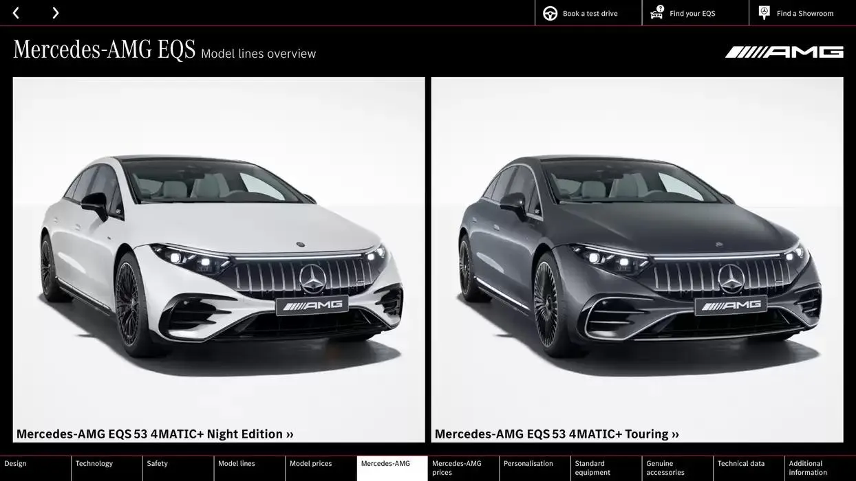 Mercedes Benz EQS Saloon from 24 October to 24 October 2025 - Catalogue Page 36