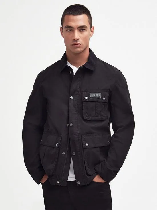 Barbour International Tourer Barwell Pocket Jacket - Black