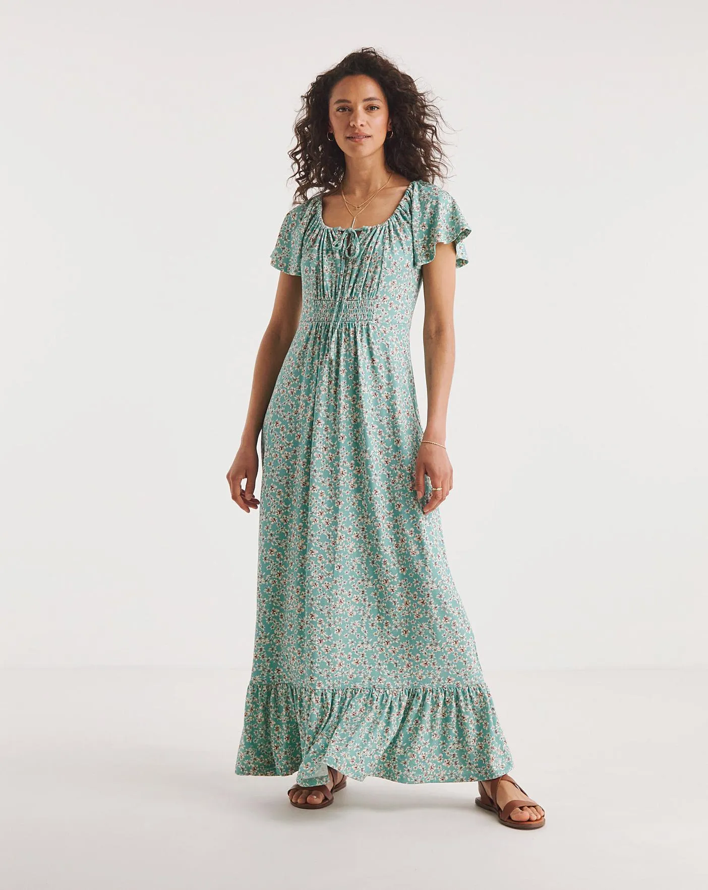 Joe Browns Floral Print Maxi Dress