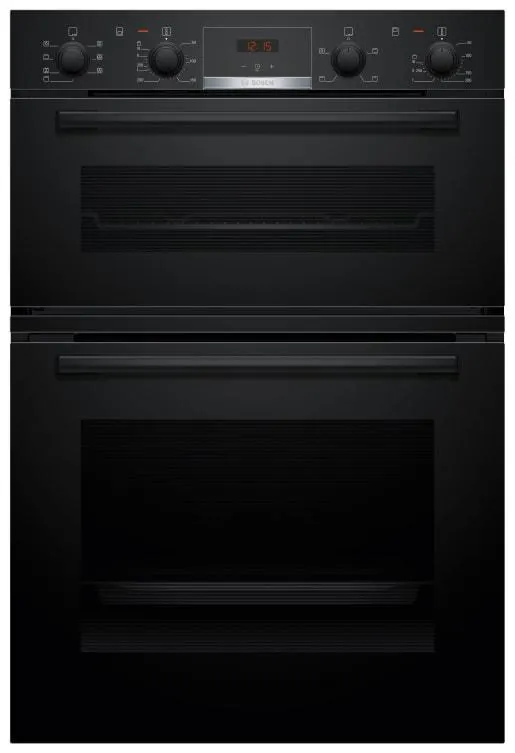 Bosch MBA533BB3B Series 4 Built-in Double Oven - Black