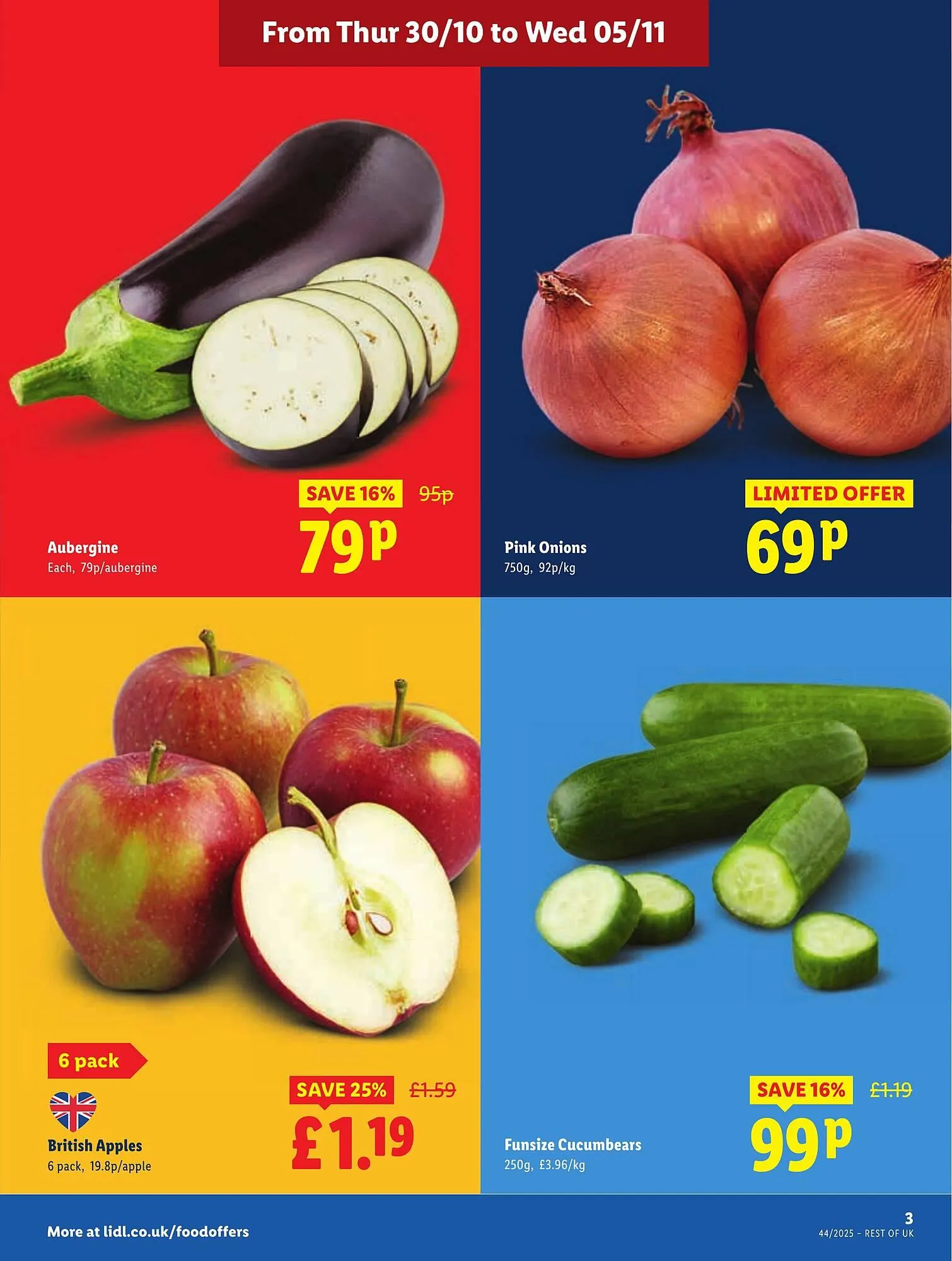 Lidl leaflet from 30 October to 5 November 2025 - Catalogue Page 3
