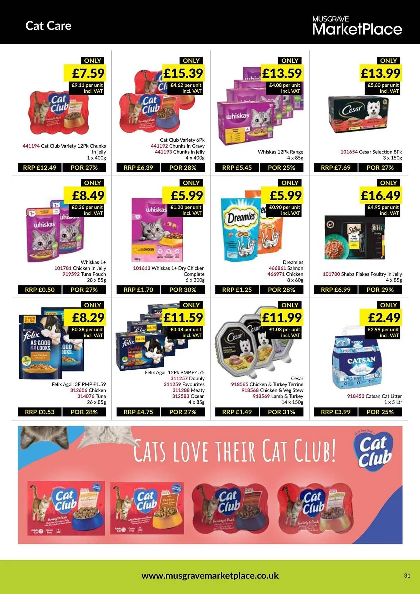 Musgrave MarketPlace leaflet from 3 June to 22 June 2025 - Catalogue Page 31