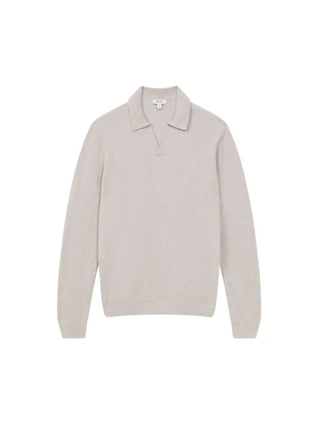 Swifts Merino Wool Open Collar Top