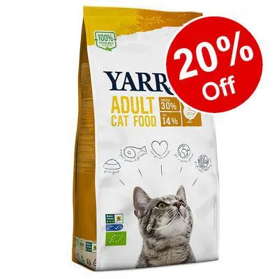 Yarrah Organic Dry Cat Food - 20% Off!*