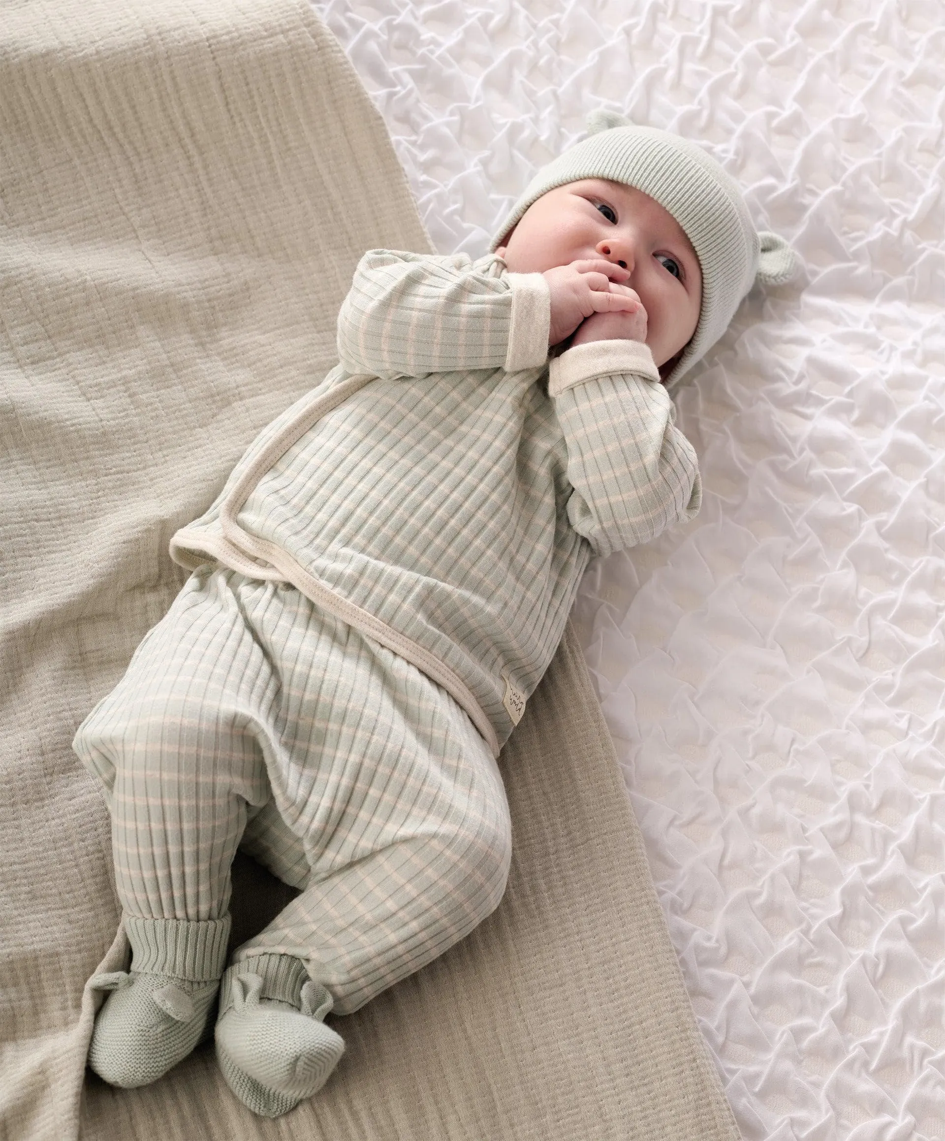 Stripe Ribbed Set - 2 Piece Set