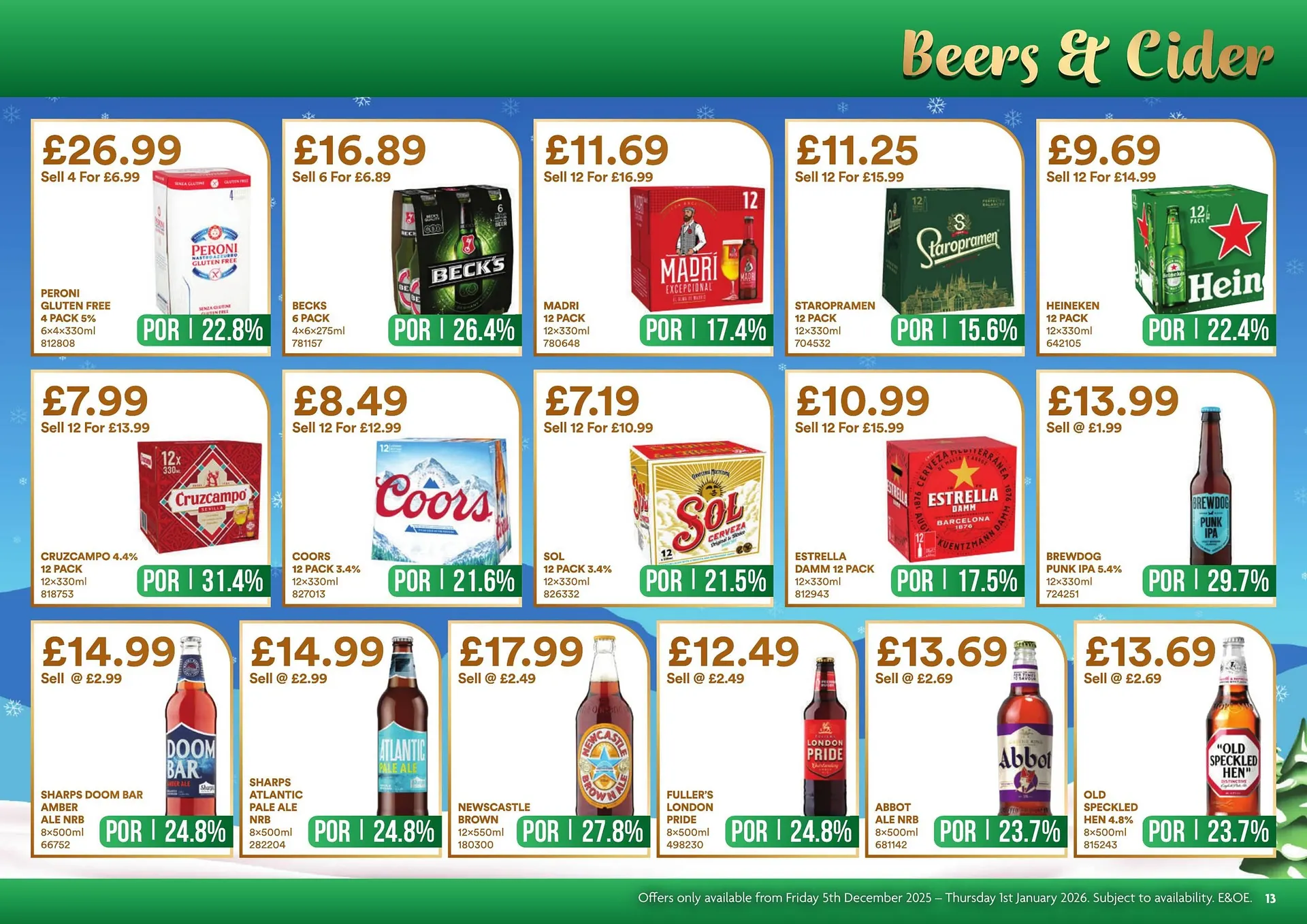 Bestway leaflet from 5 December to 1 January 2026 - Catalogue Page 13