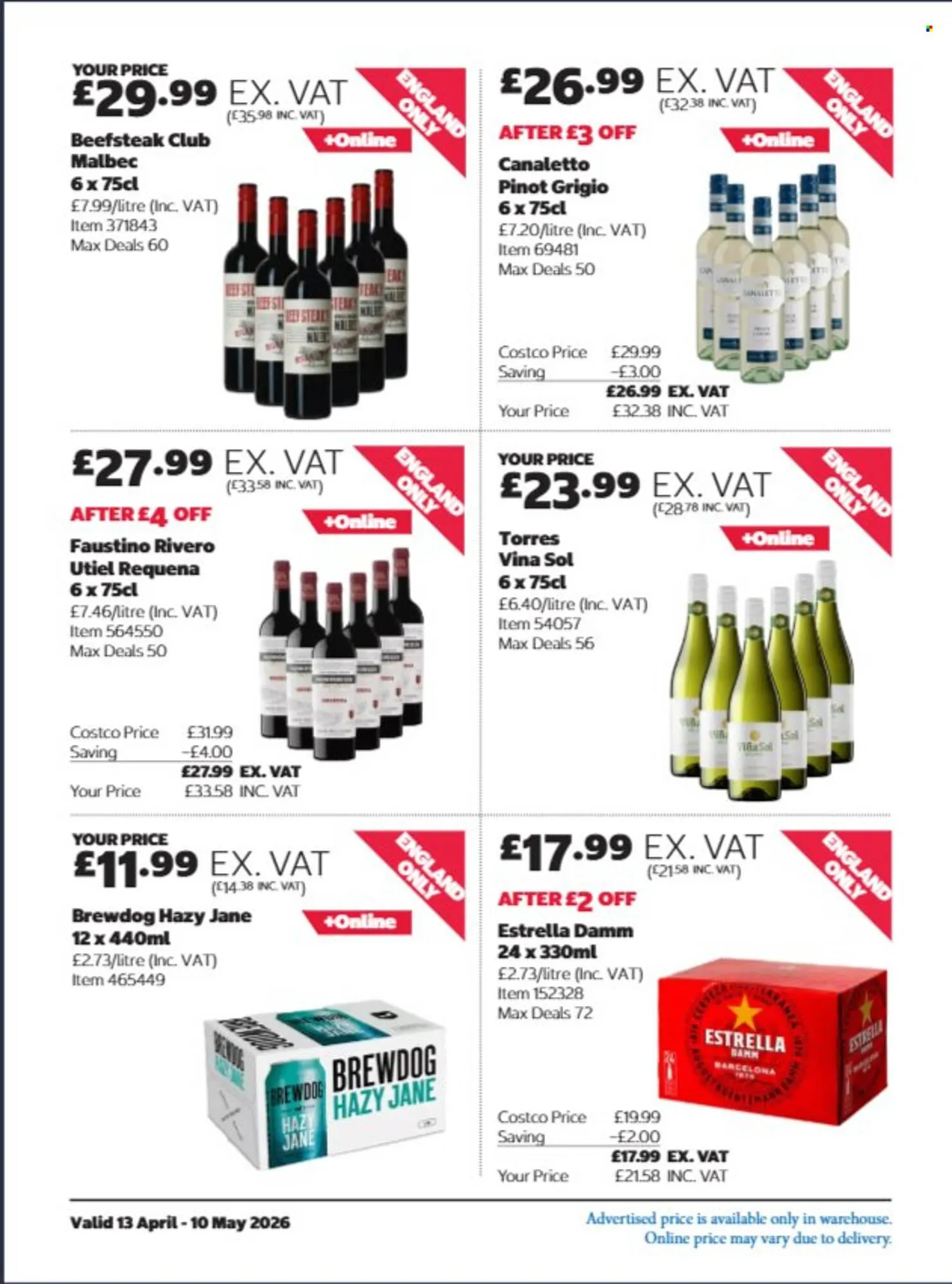 Costco leaflet from 13 April to 10 May 2026 - Catalogue Page 18