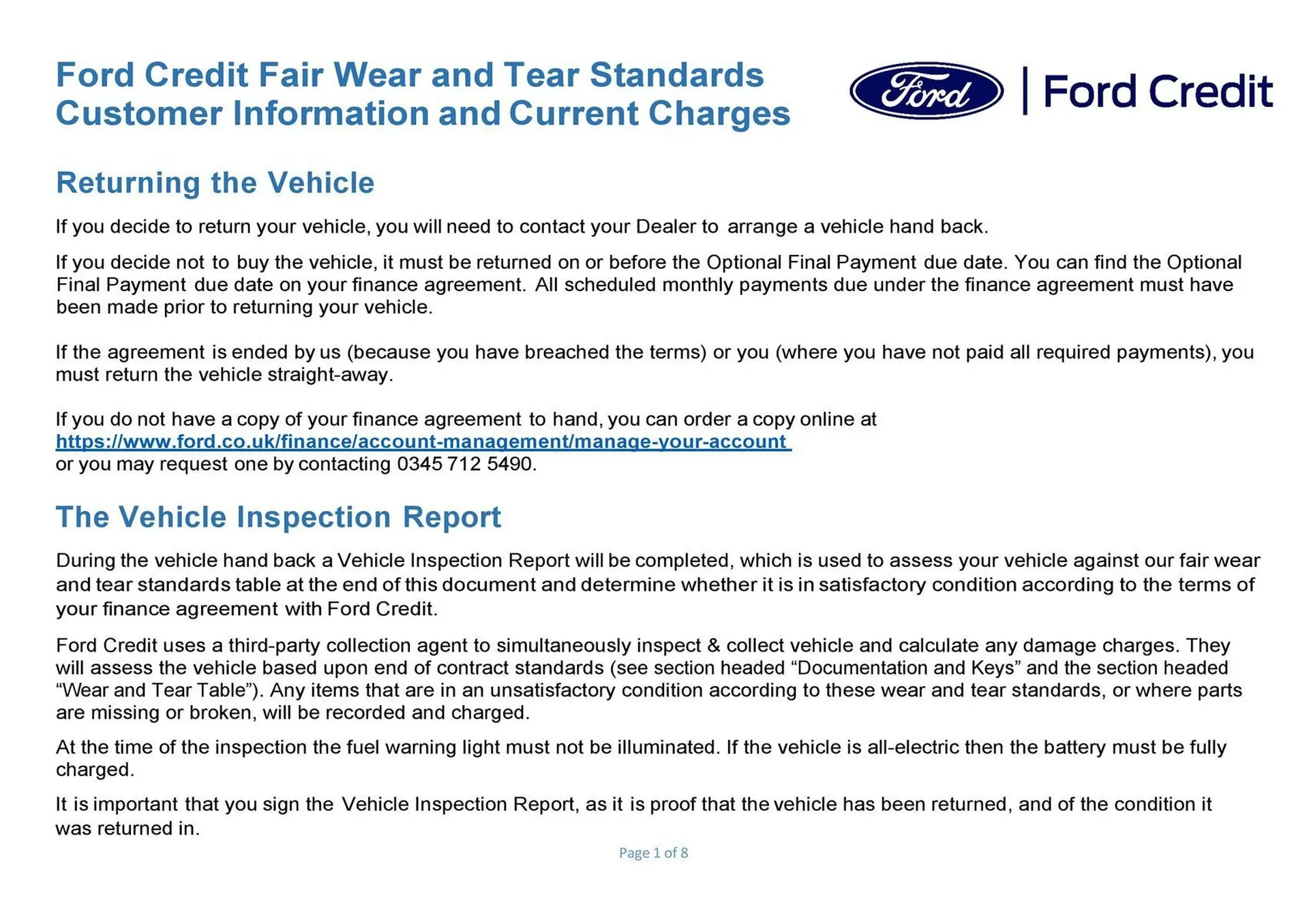 Ford leaflet from 1 October to 31 October 2025 - Catalogue Page 1