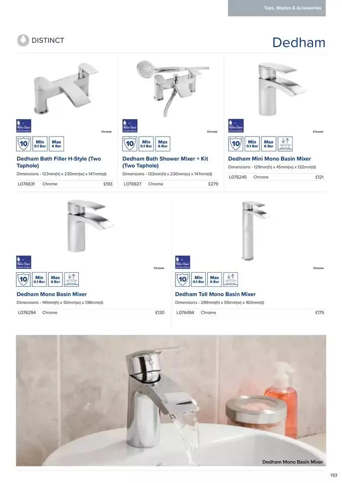 Bathroom Collection 2025 from 6 February to 31 December 2025 - Catalogue Page 195