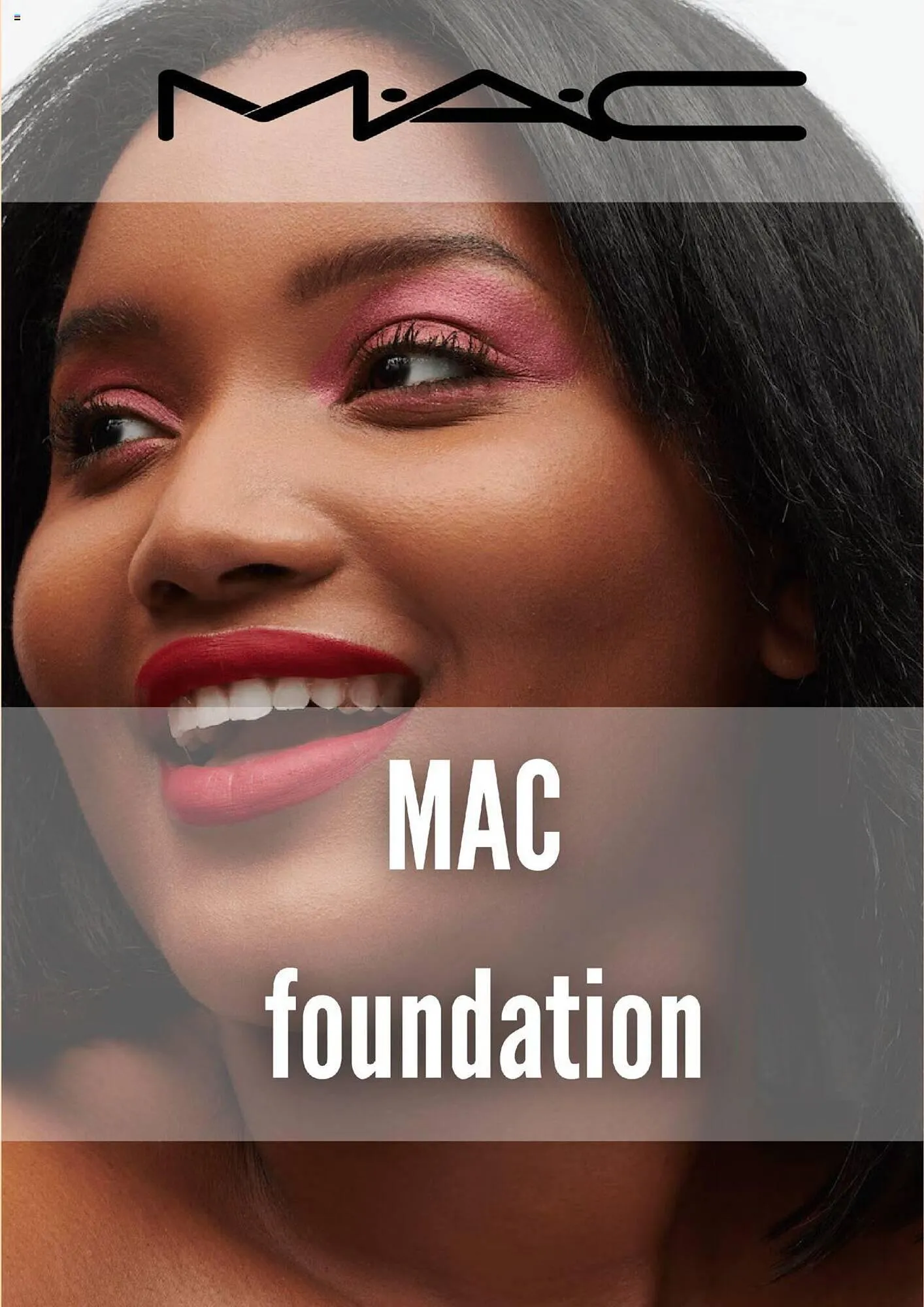 MAC Cosmetics leaflet - 1