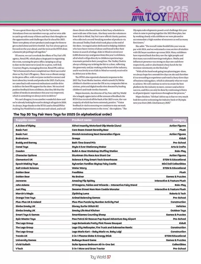 March 2025 from 4 March to 31 March 2025 - Catalogue Page 37