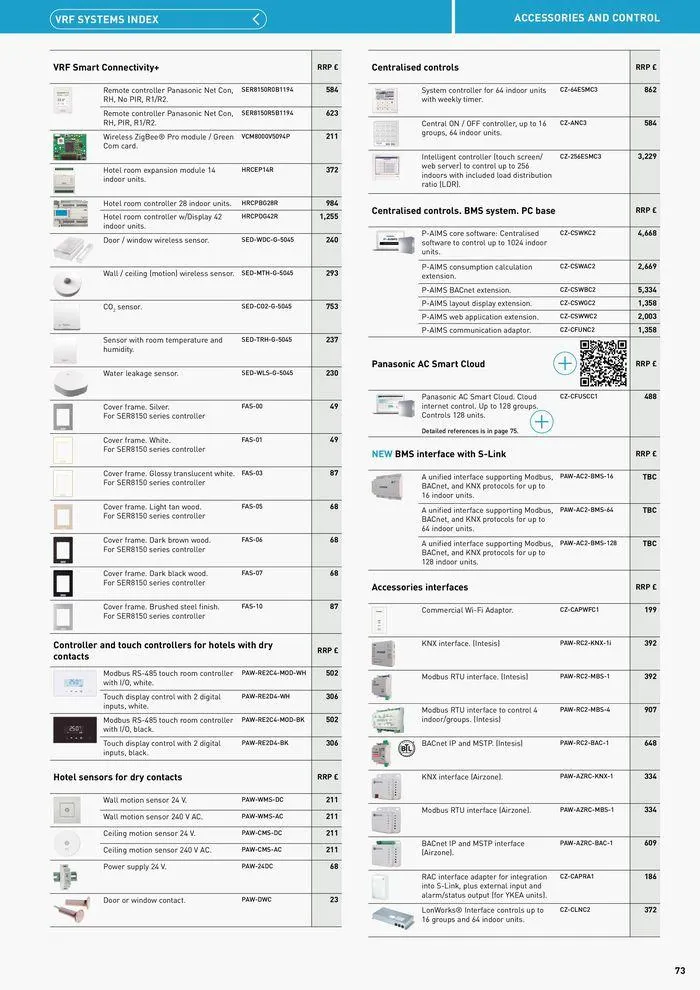 Price List 2024 / 2025 from 12 August to 31 December 2025 - Catalogue Page 73