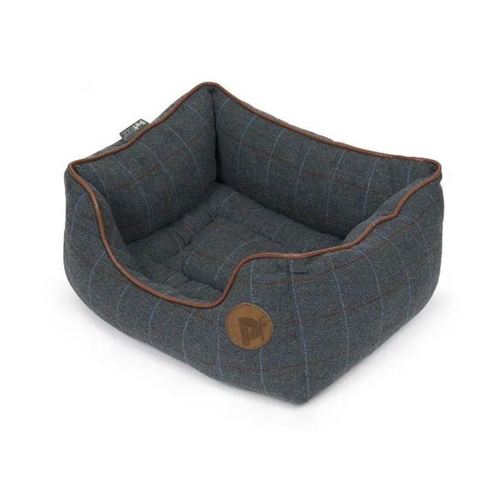 Twilight Tweed Square Bed - Medium