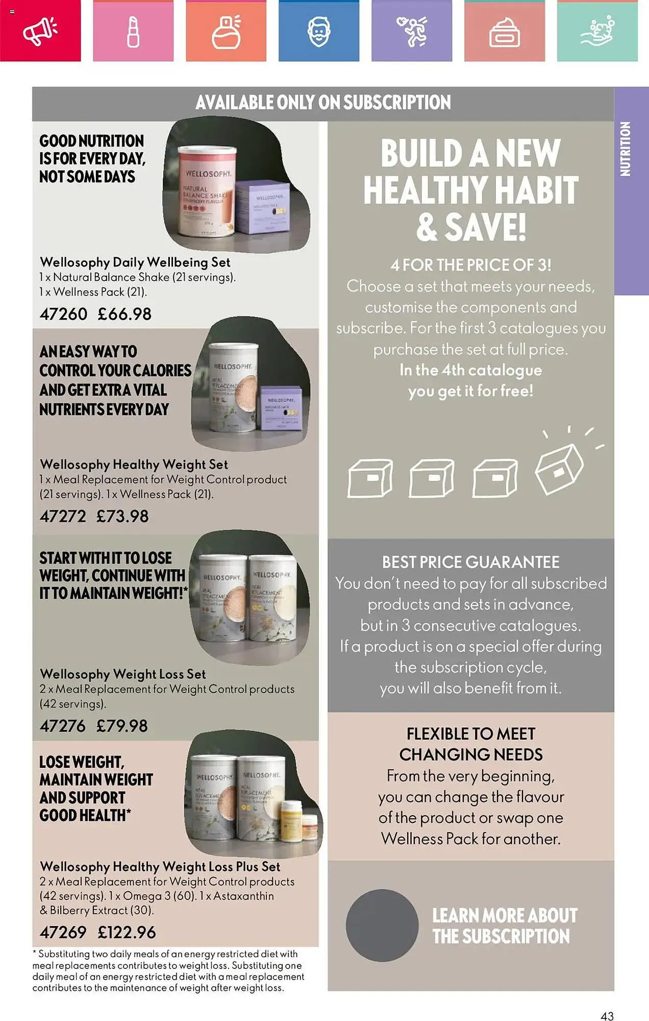 Oriflame leaflet from 3 January to 22 January 2025 - Catalogue Page 43