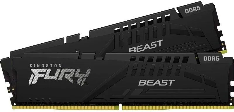 Kingston FURY Beast 64GB (2x 32GB) 5600MHz DDR5 RAM - Black