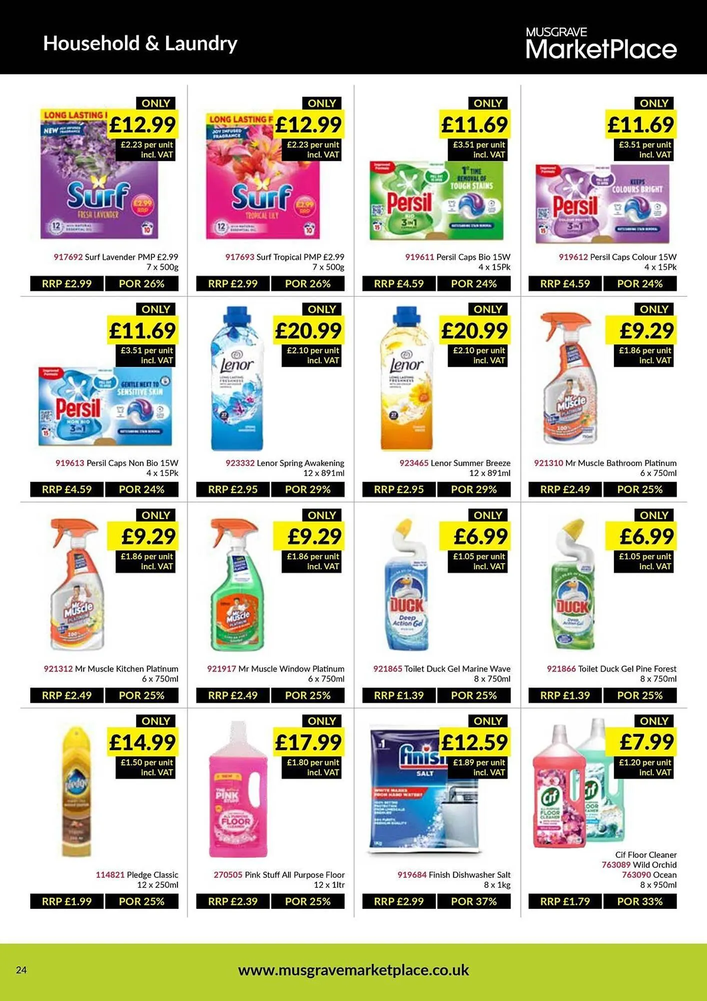 Musgrave MarketPlace leaflet from 26 January to 15 February 2026 - Catalogue Page 24