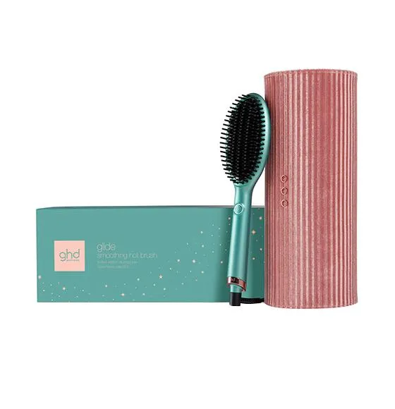 ghd Glide Limited Edition Gift Set - Hot Brush in Alluring Jade