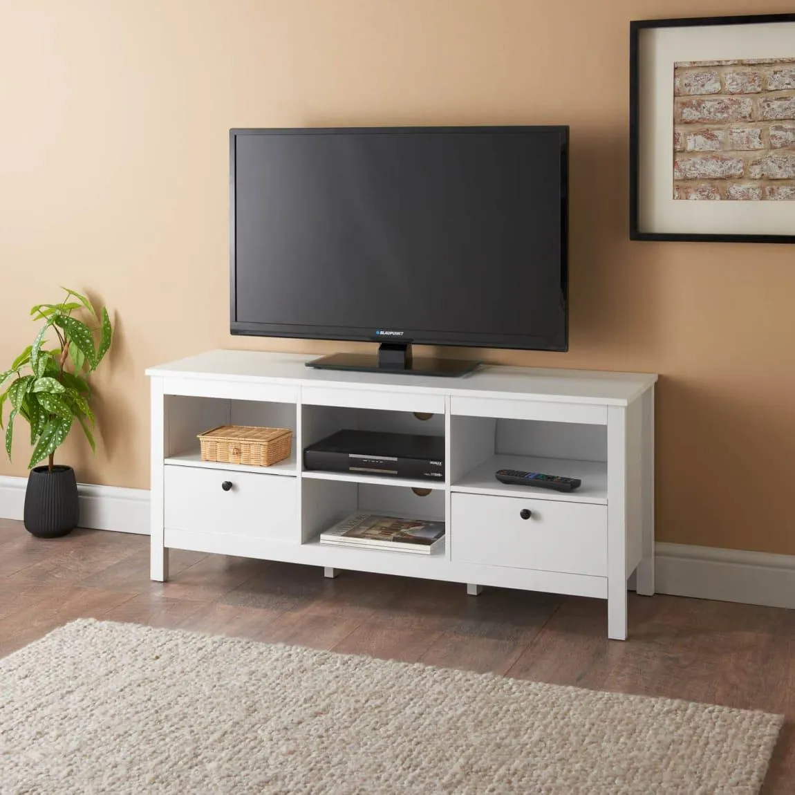 Oslo TV Unit - White