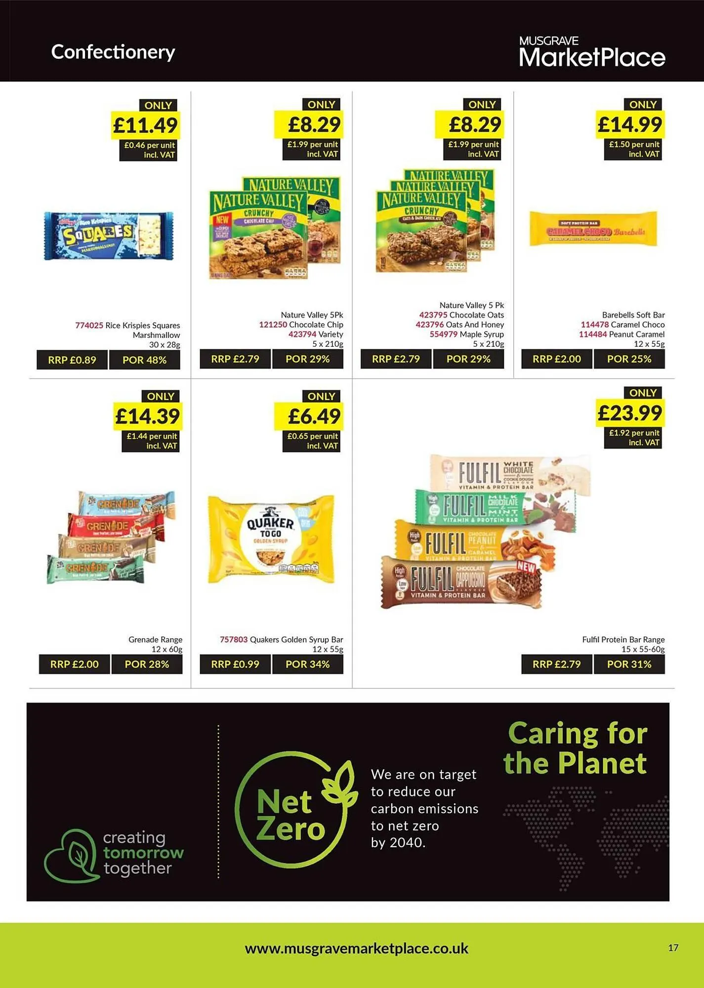 Musgrave MarketPlace leaflet from 25 August to 14 September 2025 - Catalogue Page 17