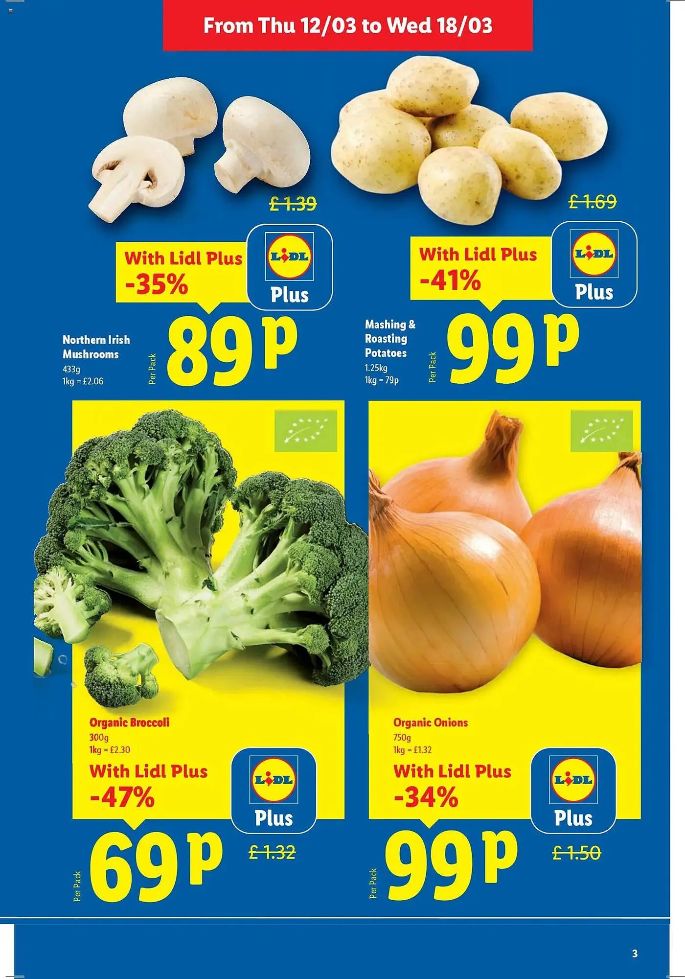 Lidl leaflet from 12 March to 19 March 2026 - Catalogue Page 3