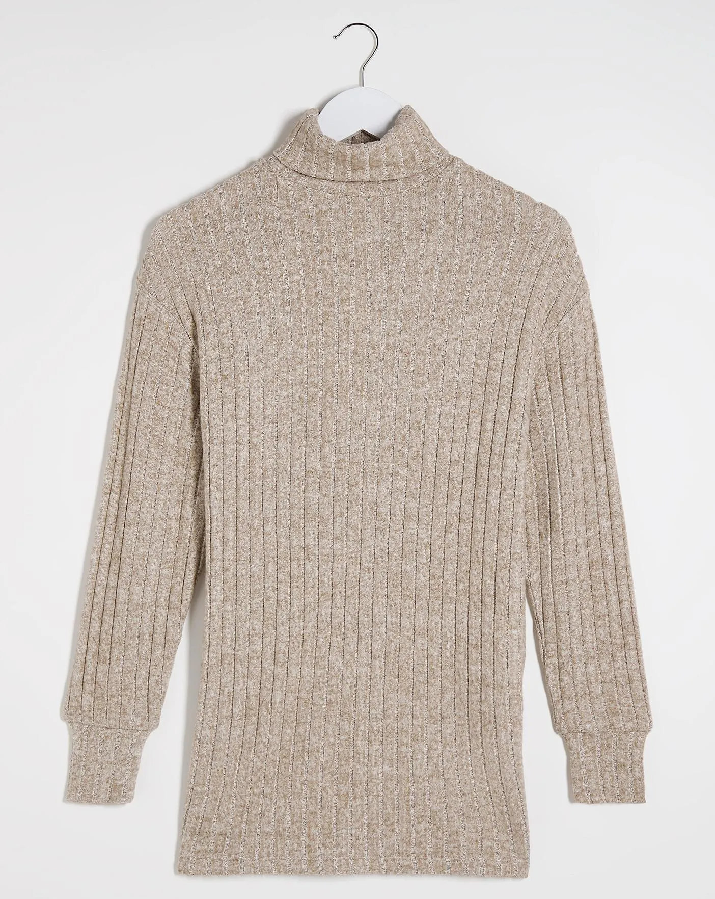 Oatmeal Ribbed Tunic