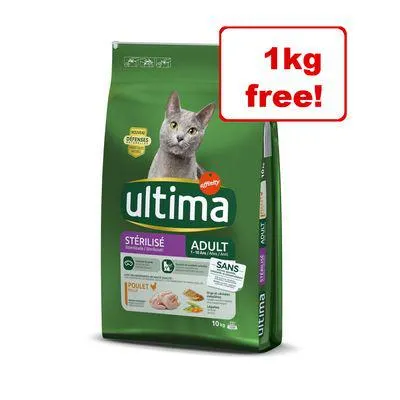 7.5/10kg Affinity Ultima Dry Cat Food - 1kg Free!*