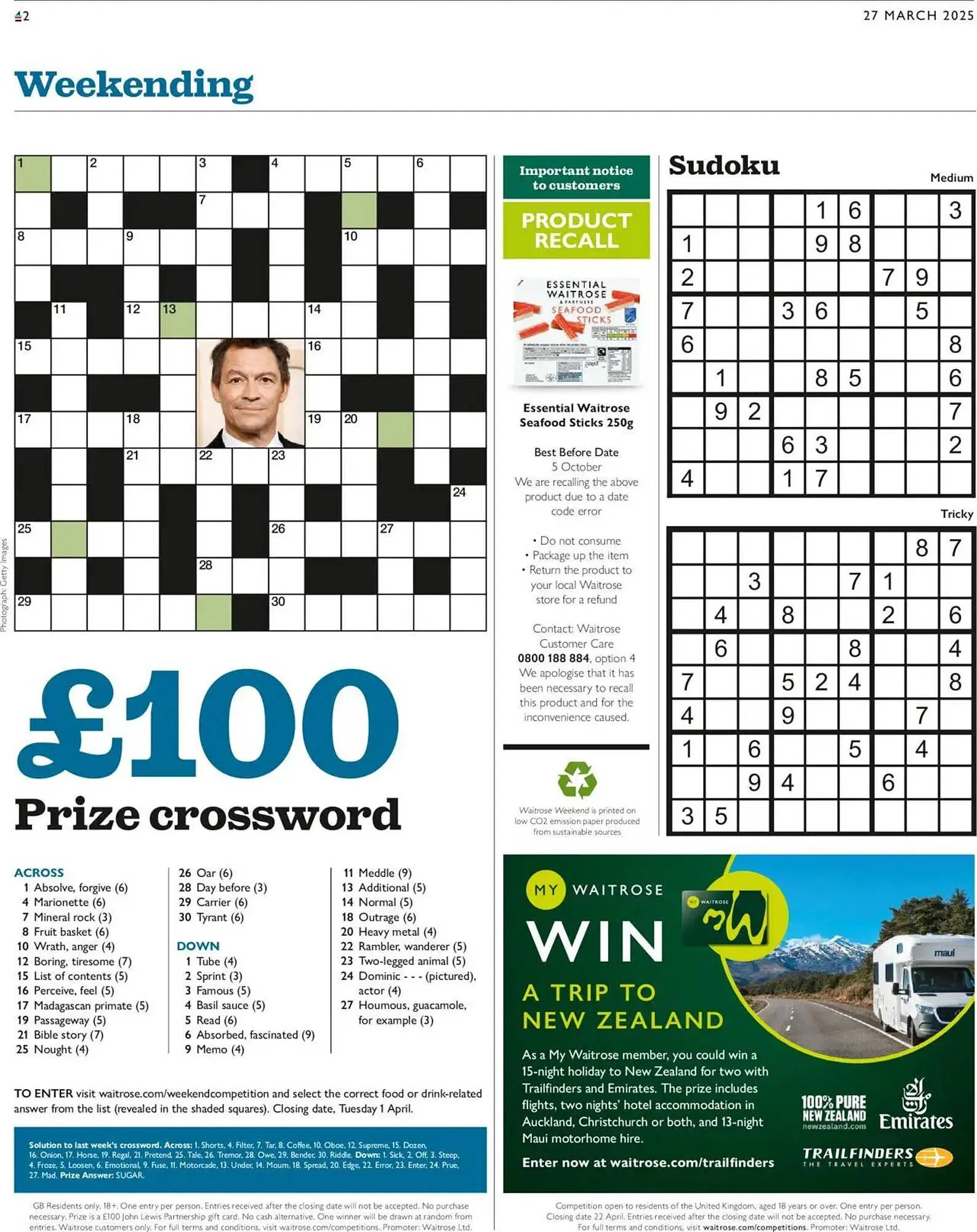 Waitrose leaflet from 27 March to 2 April 2025 - Catalogue Page 42