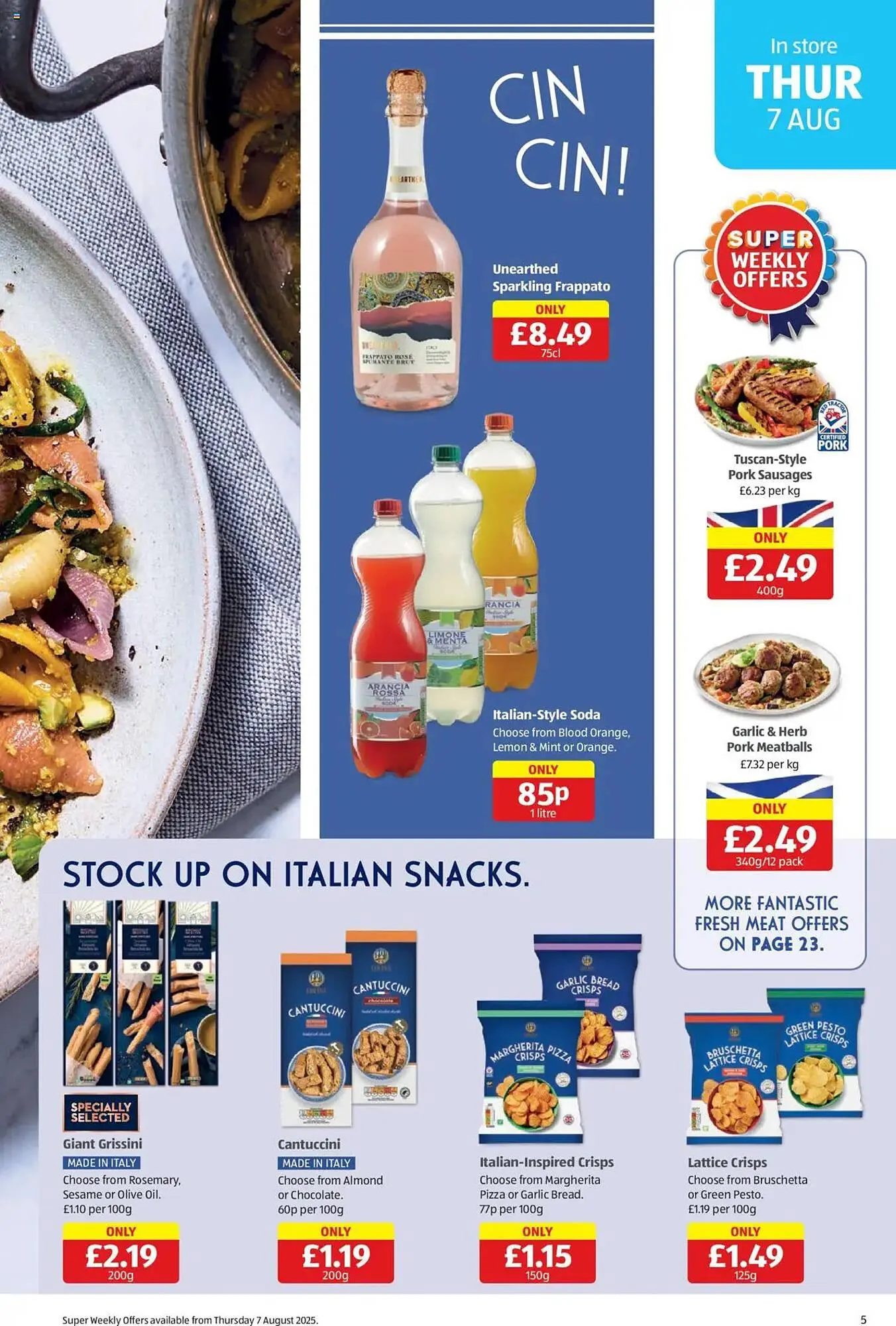 Aldi leaflet from 7 August to 12 August 2025 - Catalogue Page 5