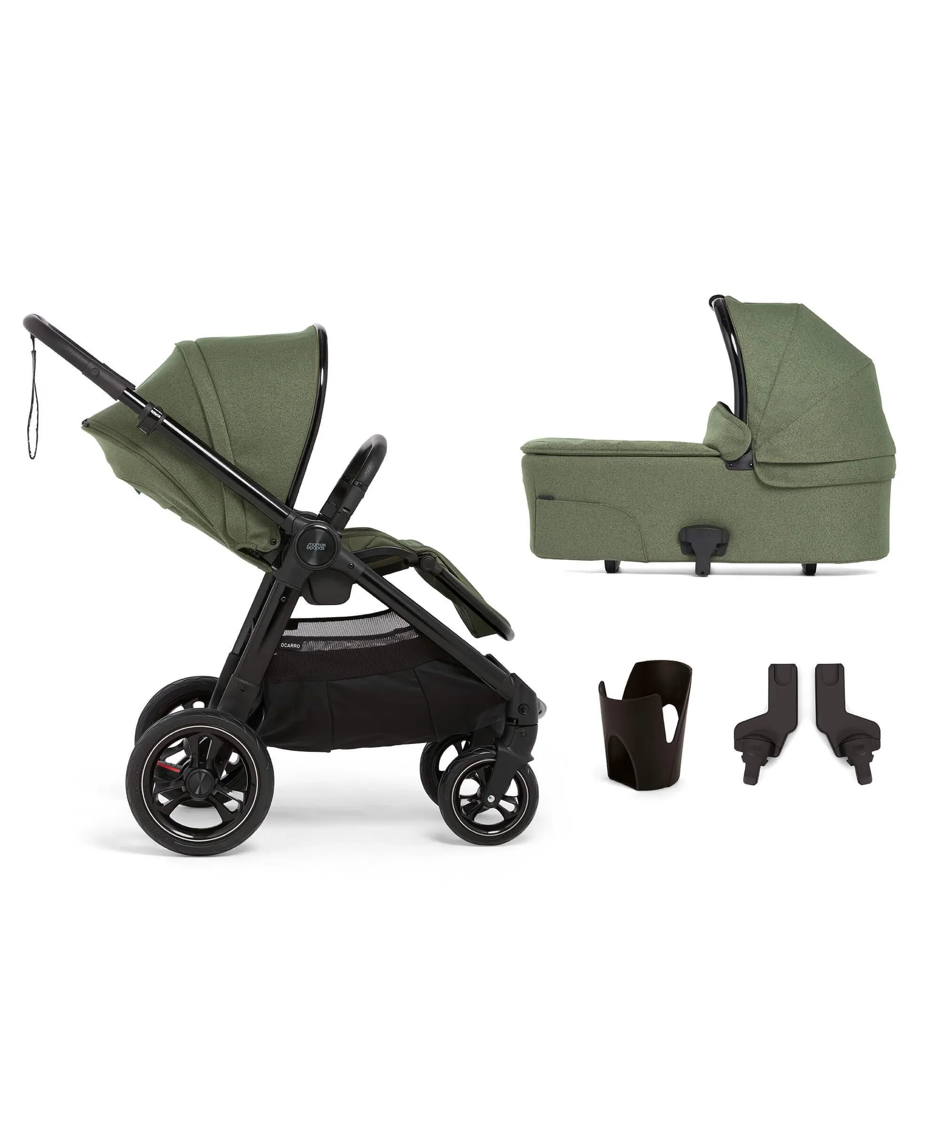 Ocarro Pushchair Starter Bundle (4 pieces) - Juniper