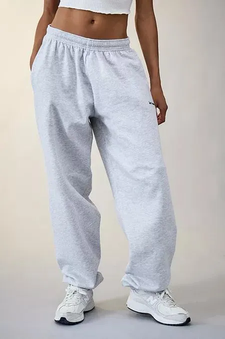 iets frans... Grey Cuffed Joggers
