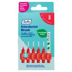 Tepe Interdental Brush Red 0.5mm x6
