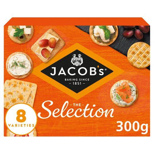 Jacobs Biscuits For Cheese 300G