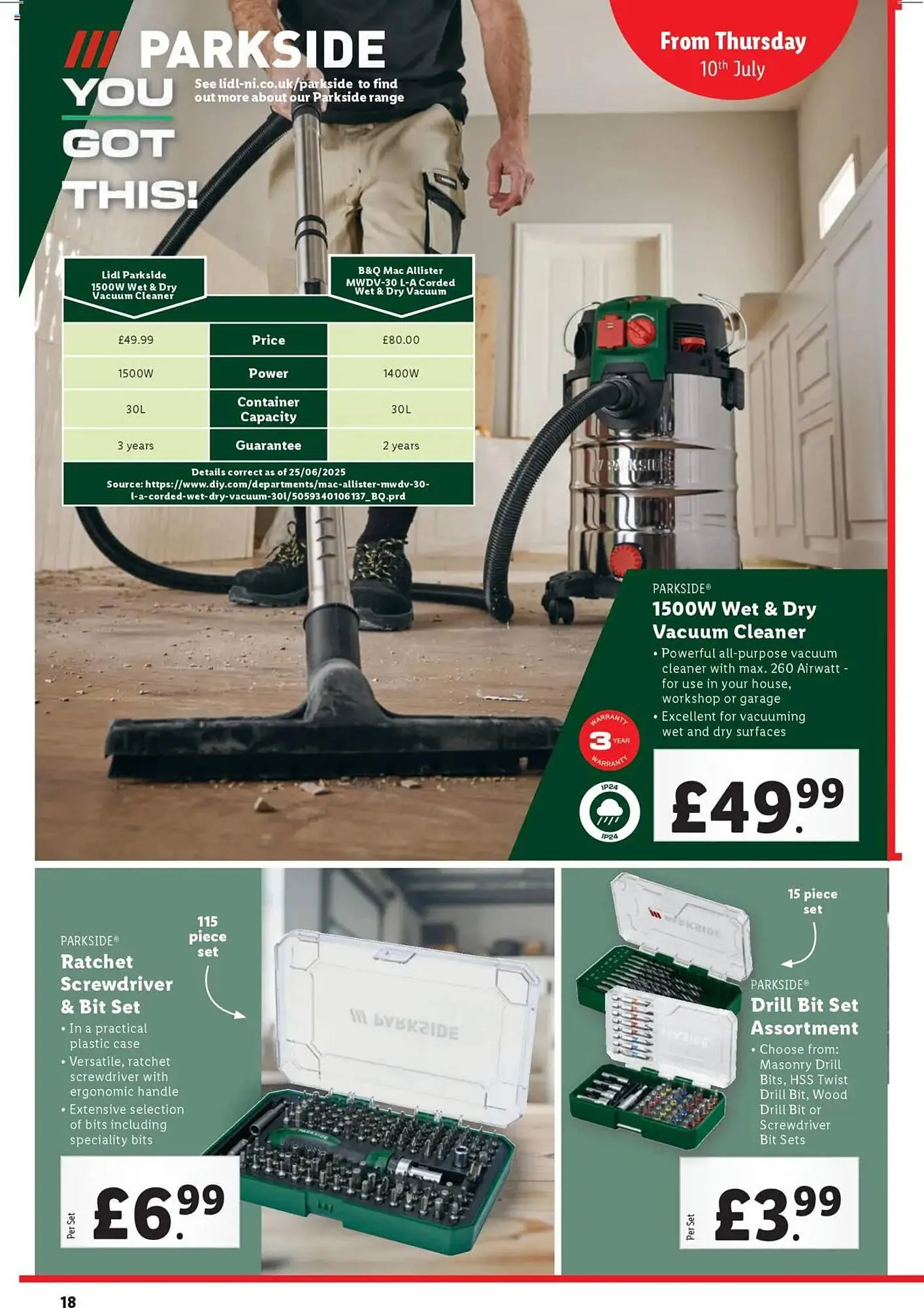 Lidl leaflet from 10 July to 17 July 2025 - Catalogue Page 18