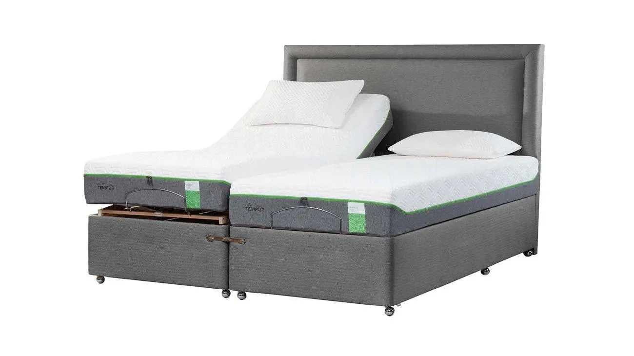 TEMPUR® Moulton Adjustable Massage Divan (Long Single)